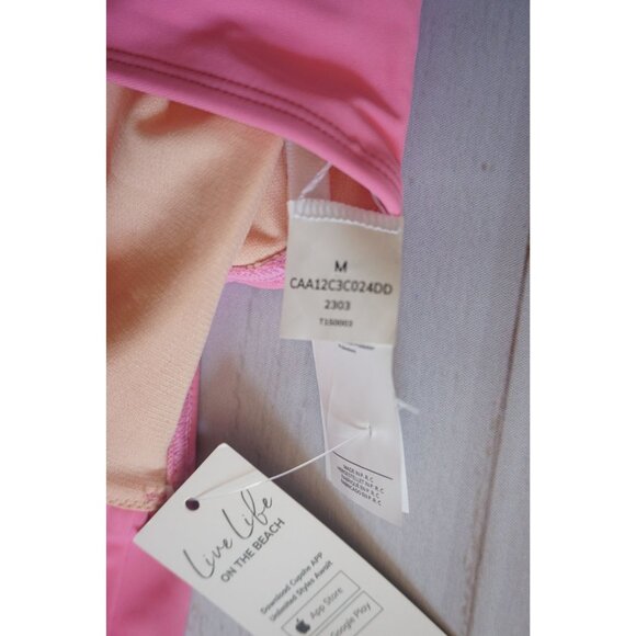 Cupshe X STASSIE Oasis Underwire Top & Cheeky Hipster Bikini Set - Size M, NWT - Picture 8 of 9